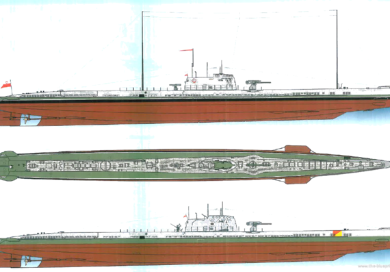 Корабль ORP Wilk [Submarine] (1940) - чертежи, габариты, рисунки